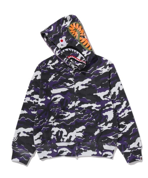 A BATHING APE（アベイシングエイプ） パーカー GLITCH WOODLAND CAMO