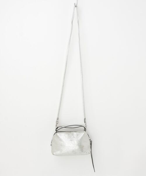 「GIANNI CHIARINI」 2WAYバッグ FREE シルバー レディース_画像2
