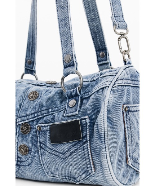 Desigual（デシグアル） ハンドバッグ デニムジーンズモチーフバレル
