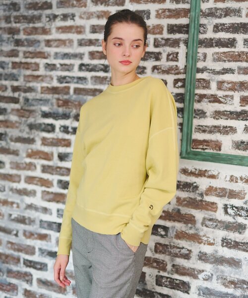「DRESSTERIOR」 スウェットカットソー 38 ネイビー レディース_画像3