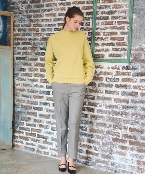 「DRESSTERIOR」 スウェットカットソー 38 ネイビー レディース_画像4
