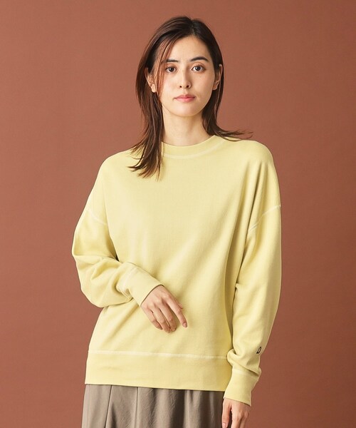 「DRESSTERIOR」 スウェットカットソー 38 ネイビー レディース_画像9
