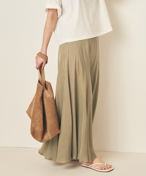 plage（プラージュ） ロング スカート 「追加」Washable Fibril ロング