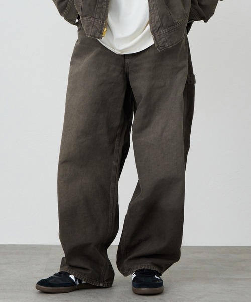 【最終値下げ価格】lee supersizedビッグシルエットペインターパンツ Lee（リー） ジーンズ SUPERSIZED ビッグシルエットペインターデニム