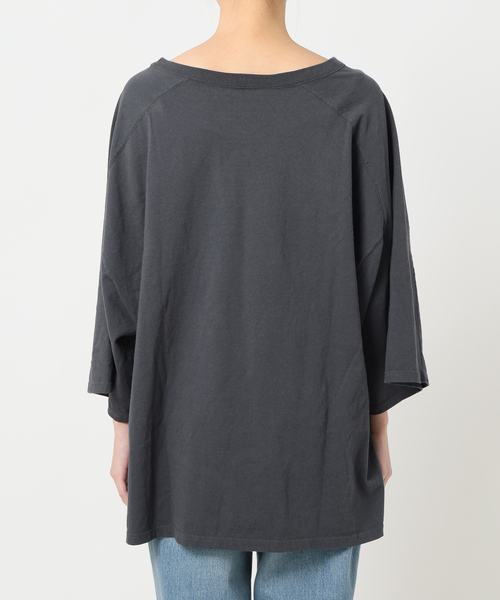 FRAMeWORK  ロゴプリントハーフスリーブT FRAMeWORK（フレームワーク） tシャツ 「WEB限定 / 追加」ハーフ