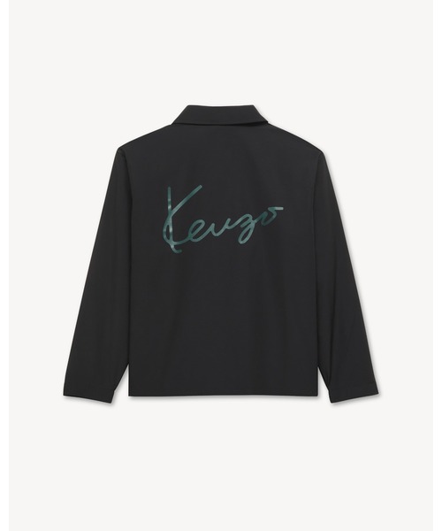 ブルゾン アウター 'KENZO Signature' ライト コーチ ジャケット イン コットン ナイロン メンズの画像