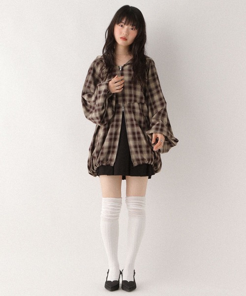 「Heather」 ブルゾン FREE ネイビー レディース_画像9