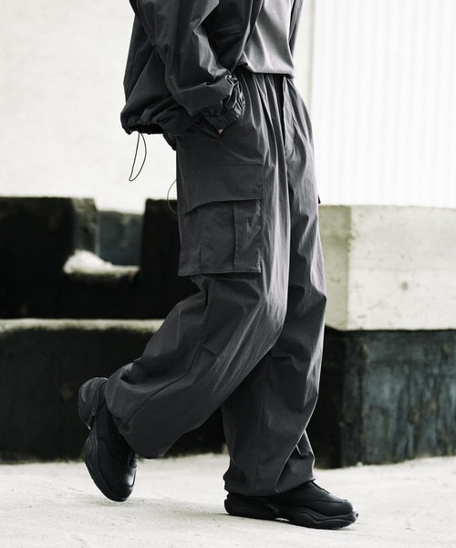 「WYM LIDNM」 カーゴパンツ X-SMALL ブラック メンズ_画像5
