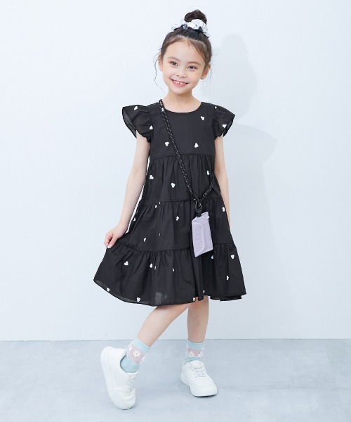 「devirock」 「KIDS」半袖ワンピース 120cm ブルー キッズ_画像3