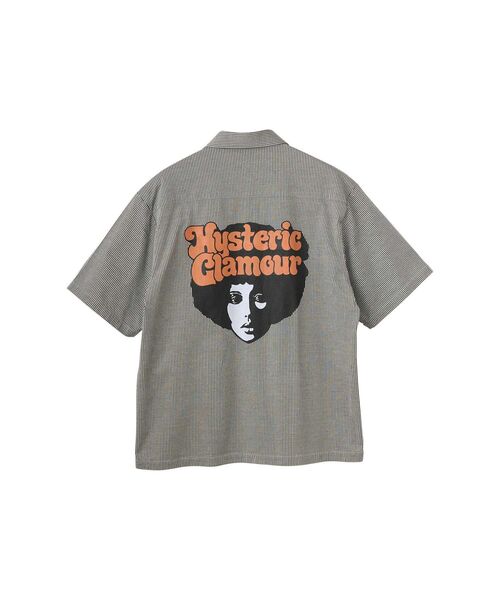 お値下げ！Hysteric Glamour 黒 ポロシャツ HYSTERIC GLAMOUR ブラックポロシャツ - メルカリ