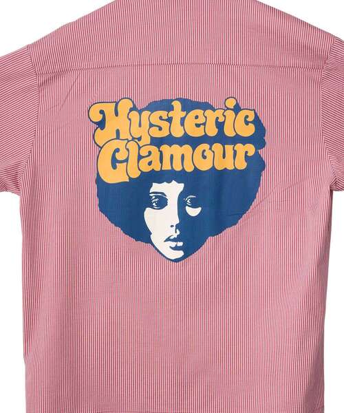 HYSTERIC GLAMOUR（ヒステリックグラマー） ポロシャツ AFRO GIRL