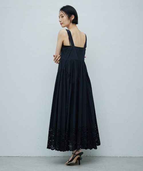 「MARIHA」 キャミソールワンピース 38 ブラック レディース_画像4