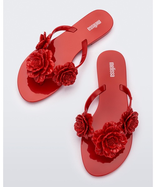 「melissa」 フラットサンダル 37 ピンク レディース_画像8