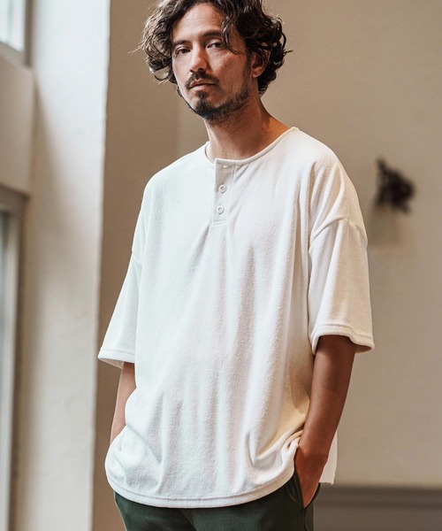 「CAMBIO」 半袖Tシャツ M ブラック メンズ_画像7