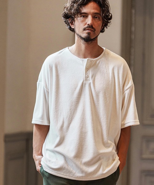 「CAMBIO」 半袖Tシャツ M ブラック メンズ_画像8