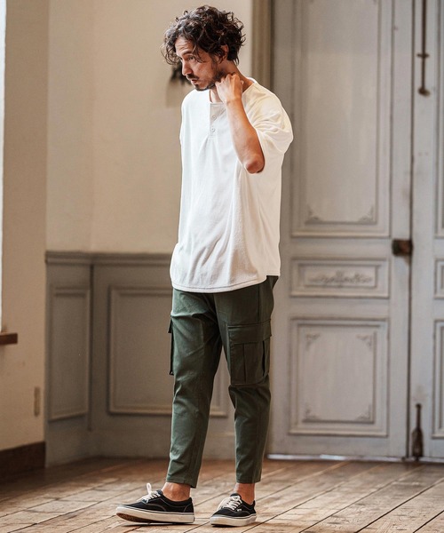 「CAMBIO」 半袖Tシャツ M ブラック メンズ_画像9