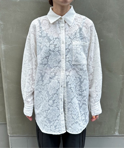 「feepur」 長袖シャツ MEDIUM ブラック レディース_画像2