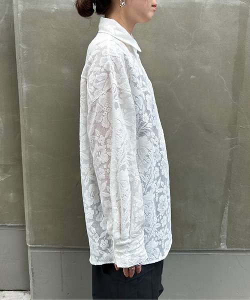 「feepur」 長袖シャツ MEDIUM ブラック レディース_画像3
