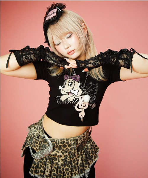 GALFY（ガルフィー） tシャツ 半袖 CANDYGALFY/キャンディーガルフィー