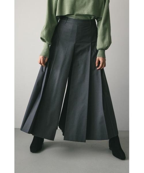 「STYLEMIXER」 パンツ MEDIUM グレー レディース_画像8