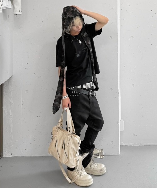 ショルダーバッグ 「Never mind the XU」2way faux leather bag