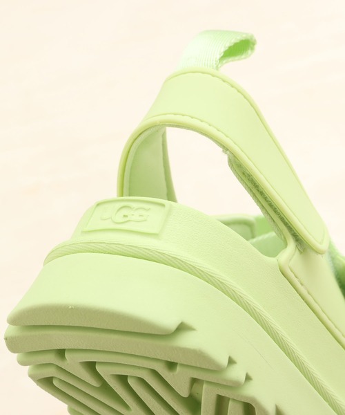 「UGG」 フラットサンダル 24.0cm ブラック レディース_画像7