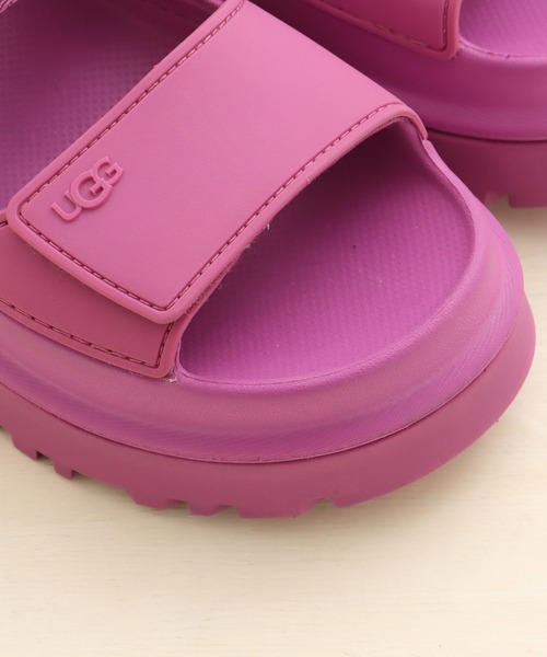 「UGG」 フラットサンダル 24.0cm ブラック レディース_画像9