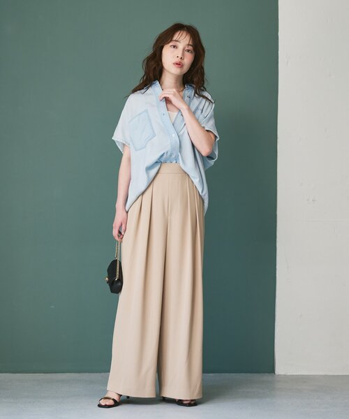 salsation ワイドパンツ La boutique Bonbon（ラブティックボンボン） ワイドパンツ スラックス