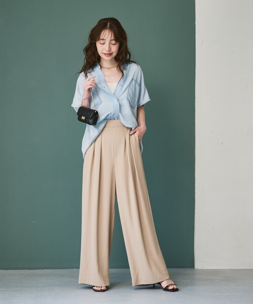La boutique Bonbon（ラブティックボンボン） ワイドパンツ スラックス