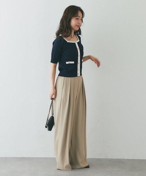 La boutique Bonbon（ラブティックボンボン） ワイドパンツ スラックス