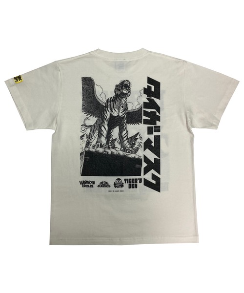 tシャツ 原作版「タイガーマスク」VSコンビクト（囚人バニラホワイト