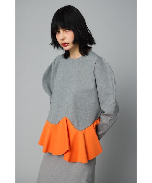 「HeRIN.CYE」 長袖カットソー FREE ブラック レディース_画像6