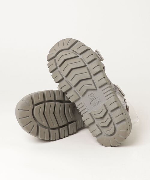 「SHAKA」 フラットサンダル 25cm グレー レディース_画像3