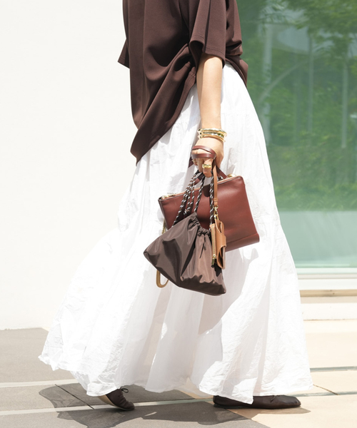 【MARILYN MOON/マリリンムーン】dramatic skirt Marilyn Moon（マリリンムーン） ロング スカート 「MARILYN MOON