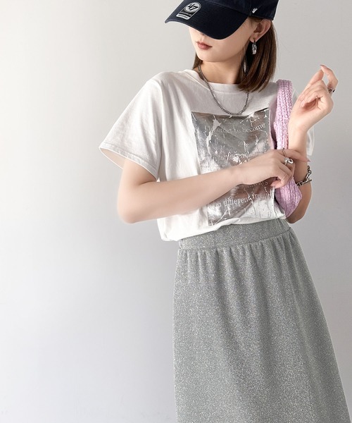 mily bilet タイトスカート MEDIUM シルバー レディース ZOZOTOWN Yahoo 店 - 通販 - Yahoo ショッピング