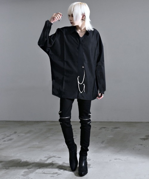 「SILVER BULLET」 「gavaria」パンツ M ブラック メンズ_画像5