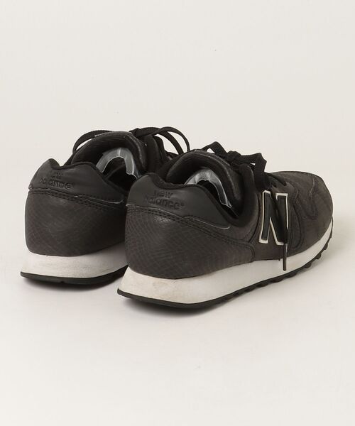 「New Balance」 ローカットスニーカー 24cm ブラック レディース_画像2