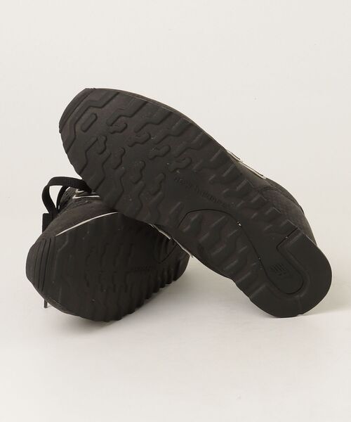 「New Balance」 ローカットスニーカー 24cm ブラック レディース_画像3