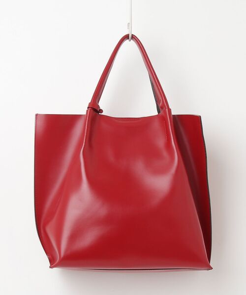 「GIANNI CHIARINI」 トートバッグ FREE レッド レディース_画像2