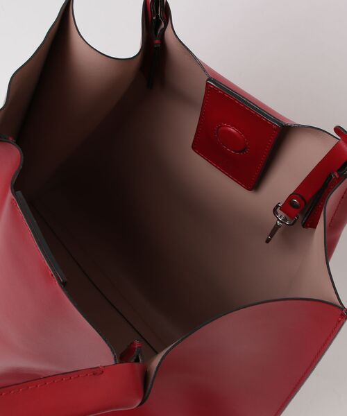 「GIANNI CHIARINI」 トートバッグ FREE レッド レディース_画像4