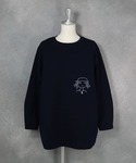 ソフトダンボール立体刺繍チュニック レディースの詳細画像3