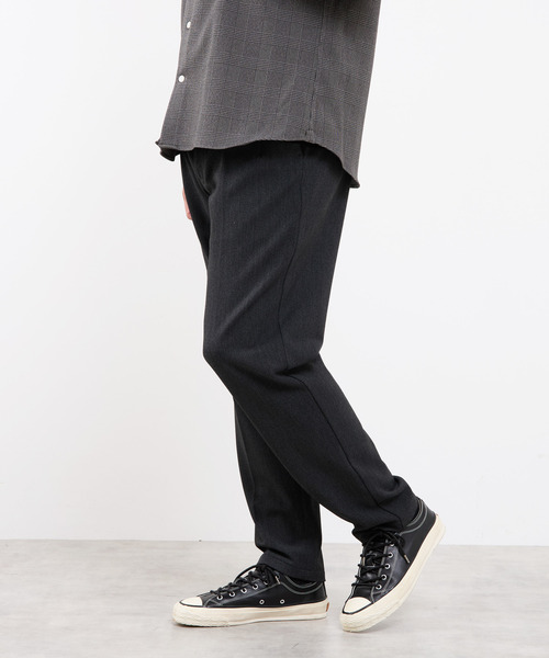 「MEN'S MELROSE」 スラックス 4 チャコールグレー メンズ_画像2