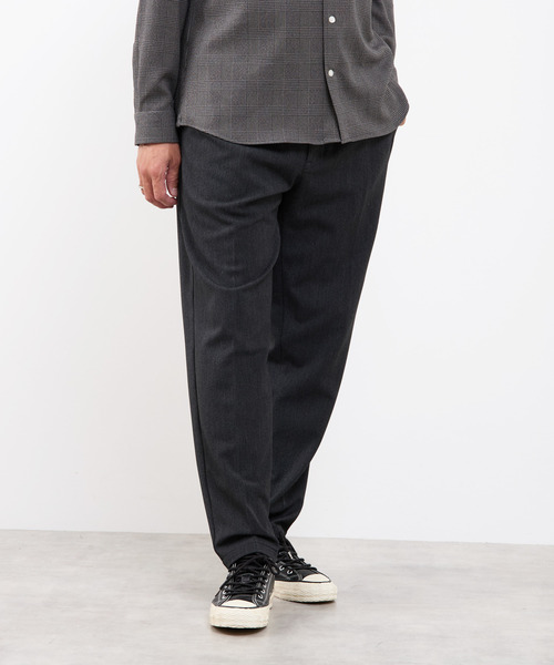「MEN'S MELROSE」 スラックス 4 チャコールグレー メンズ_画像7