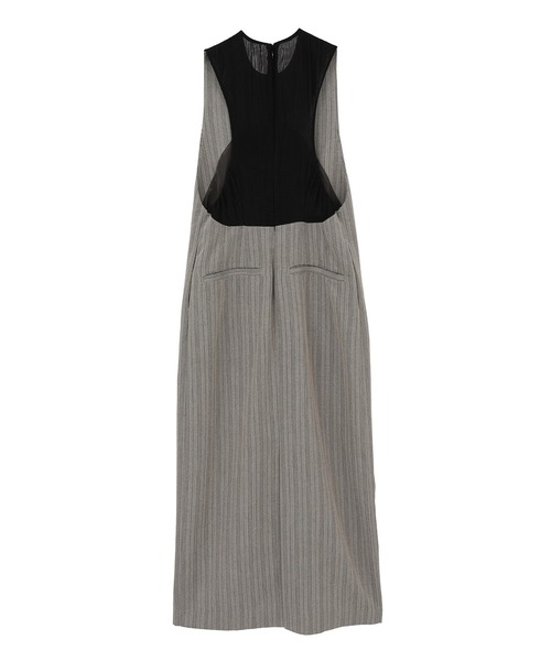 CLANE（クラネ） ワンピース 「CLANE/クラネ」HERRINGBONE BACK SHEER