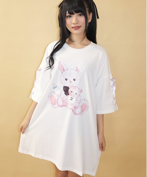 通販高品質 tシャツ PayPayモール店 - 通販 - PayPayモール Tシャツ バブくまうさぎビッグTシャツ ZOZOTOWN 安いセール