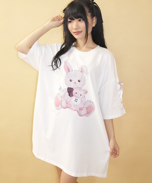 通販高品質 tシャツ PayPayモール店 - 通販 - PayPayモール Tシャツ バブくまうさぎビッグTシャツ ZOZOTOWN 安いセール