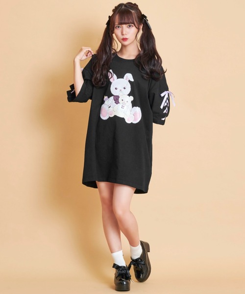 通販高品質 tシャツ PayPayモール店 - 通販 - PayPayモール Tシャツ バブくまうさぎビッグTシャツ ZOZOTOWN 安いセール