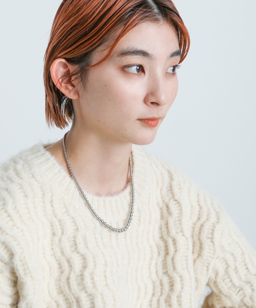 ネックレス 2021 AW ショートボールチェーンネックレス|ZOZOTOWN |07