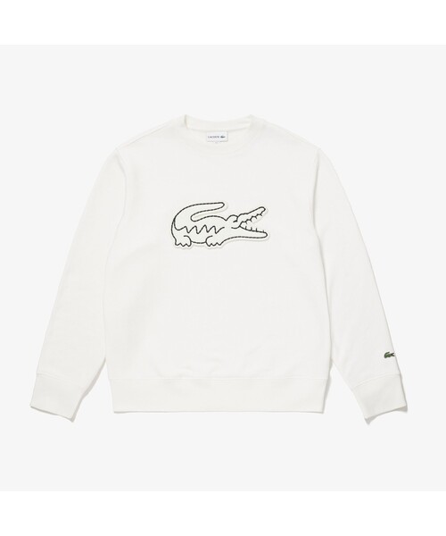 LACOSTE トレーナー スウェット ビッグクロックエンブレムクルー