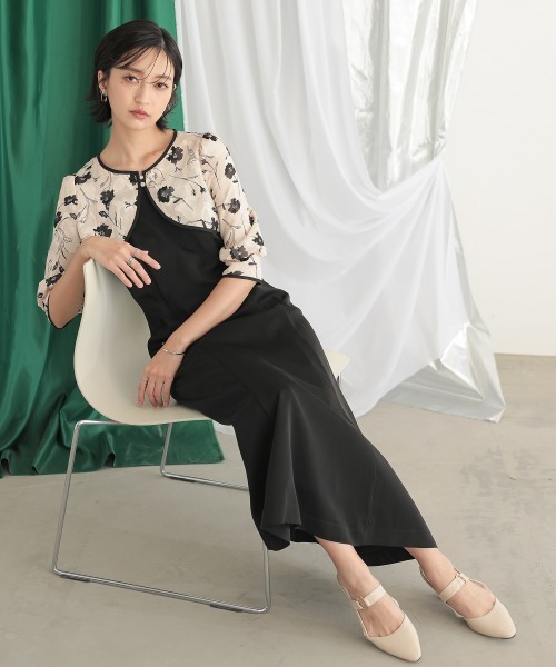 【新品】Callarus結婚式パーティーオケージョンドレスボレロワンピースドレス Callarus ドレス 「Callarus」「結婚式・お呼ばれ・パーティー